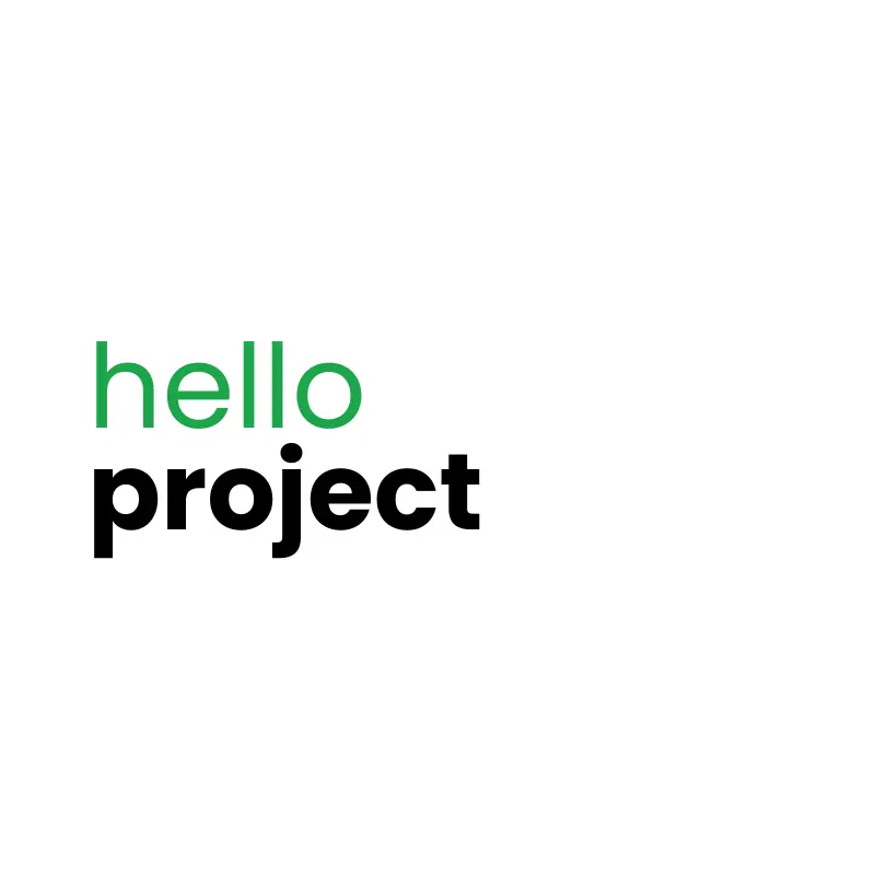 Programme "Hello Project"
